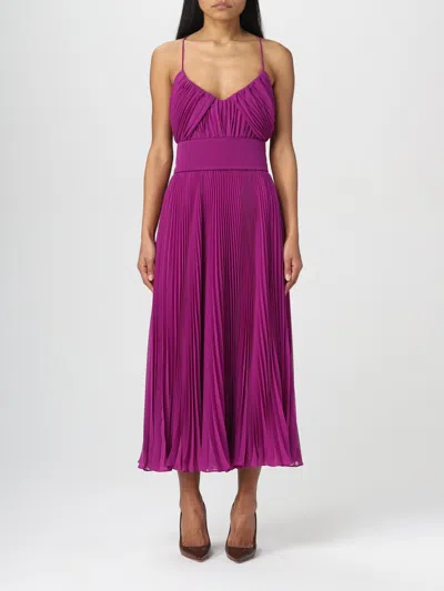 Max Mara Dress Woman Violet In Purple