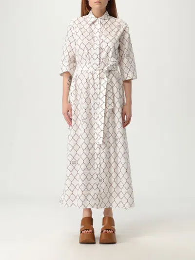 Max Mara Dress Woman White