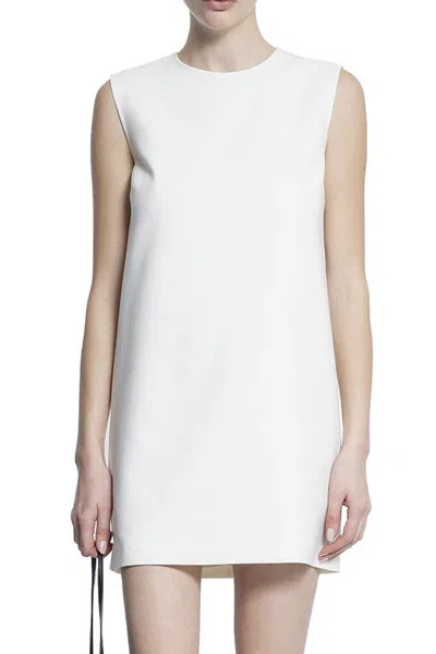 Max Mara Fiuggi Sleeveless Mini Dress In White