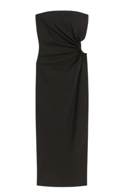 Max Mara Silva Dress In Black