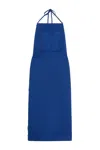 Max Mara Abito Midi Temide In Blue