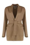 Max Mara Dressing Gown In Camel In Brown