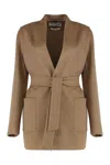 Max Mara Classy Coat Style Jacket In Brown
