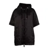 Max Mara Drip-proof Canvas Hood In Black