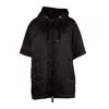 Max Mara Drip-proof Canvas Hood In Black