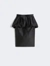 Max Mara Duchesse Pencil Skirt In Black