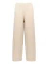 Max Mara Dula Elastic-waistband Knit Trousers In Neutral