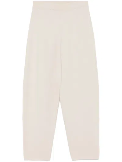 Max Mara Dula Trousers In Neutrals