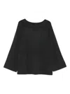 Max Mara Dumbo Sweater In Black