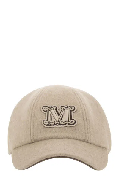 Max Mara Durante - Cashmere Baseball Cap In Brown
