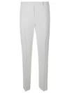 Max Mara Pantalón Casual - Blanco In Black