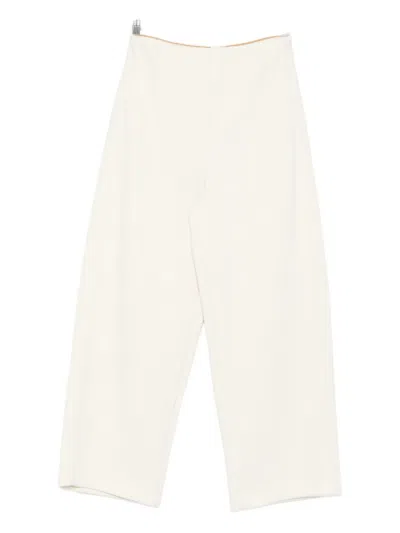 Max Mara Ebrien Trousers In White