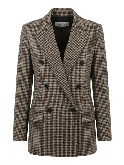 Max Mara Eccelso Jersey Jacket In Multi