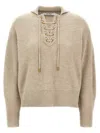Max Mara 'eccelso' Sweater In Neutral