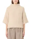 Max Mara Eccelso Alpaca And Wool-blend Sweater In Neutral