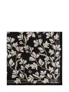Max Mara Eclectic Geometric Print Scarf In Black