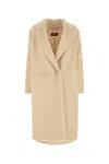 Max Mara Ivory Xavier Eco Fur