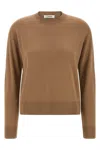 Max Mara Talea Wool Turtleneck Sweater In Brown