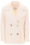 Max Mara Edgard Wool And Cashmere Blazer In White