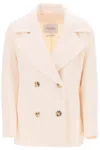 Max Mara Edgard Wool And Cashmere Blazer In White