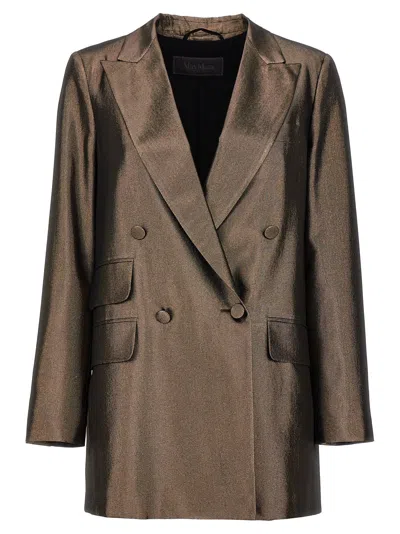 Max Mara 'edro' Blazer In Brown