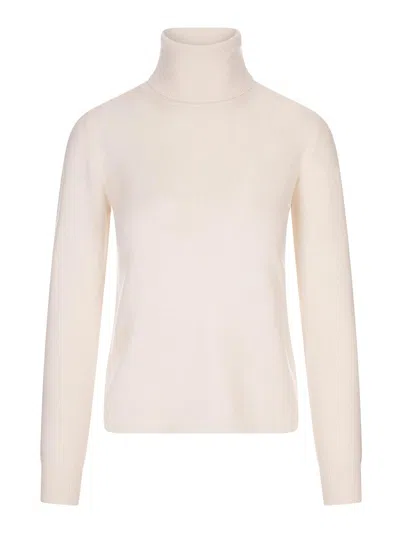 MAX MARA SUÉTER CUELLO REDONDO - BLANCO