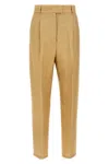 Max Mara Trousers Featuring Elastic Waistband And Front Pleats