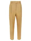 Max Mara High-waisted Trousers In Neutral