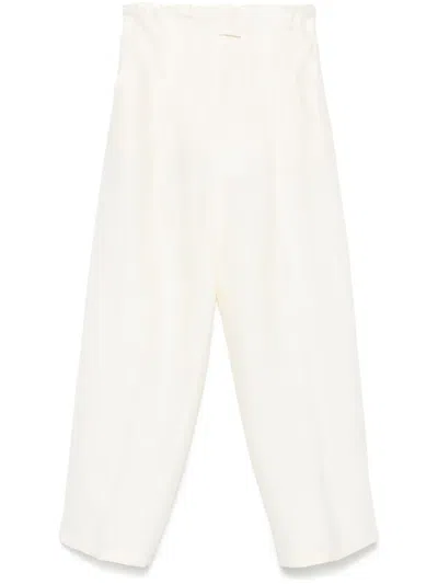 Max Mara Efedra Trousers In Neutrals