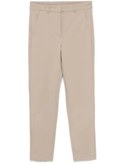 Max Mara Effetto Trousers In グレー