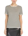Max Mara Egidio Wool Striped Sweater In Beige