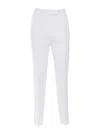 Max Mara Eguale Long Trouser In White