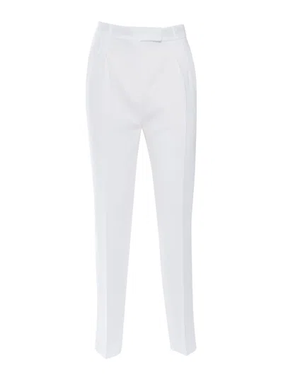 Max Mara Eguale Long Trouser In White