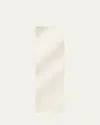 Max Mara Eguale Monogram Jacquard Scarf In White