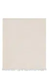 Max Mara Eguale Stole In White