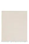Max Mara Eguale Stole In White