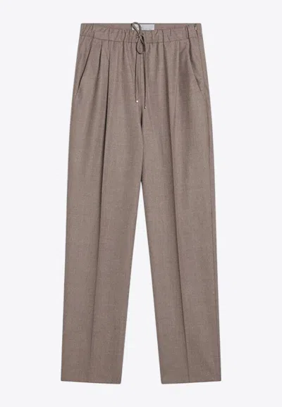 Max Mara Dove Grey Cashmere Trousers In Gray