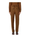 Max Mara Pants Woman Leather