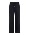 Max Mara Elastic Waist Casual Pants In Black