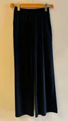 Max Mara Elastic Waist Casual Pants In Black