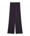 Max Mara Elastic Waist Casual Pants In Black