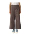 Max Mara Elastic Waist Casual Pants In Brown