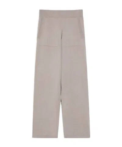 Max Mara Elastic Waist Casual Pants In Nude