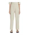 Max Mara Elastic Waist Casual Pants In Nude