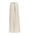 Max Mara Elastic Waist Casual Pants In Nude
