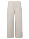 Max Mara Elastic Waist Casual Pants In Nude