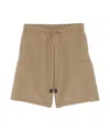 Max Mara Elastic Waist Shorts In Nude