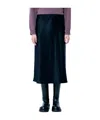 Max Mara Elastic Waist Skirt In Black