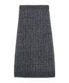 Max Mara Elastic Waist Skirt In Gray