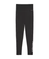 Max Mara Elastic Waist Tights In Black